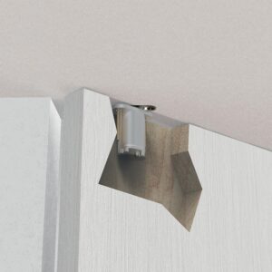 Ferme-porte hydraulique encastré pour porte intérieure type Pivotica porte de 45 kg - ARGENTA - 556774
