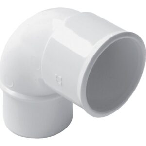 Coude PVC blanc 87°30 MF 40 CH8B - NICOLL - 744140