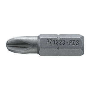 Embout de vissage 1/4" empreinte Pozidriv - PZ1x25 mm - STAHLWILLE - 214244