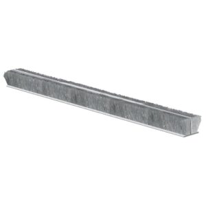 Brosse velours adhésive pour menuiseries PVC et ALU espace 4-7 mm en rouleau de 7.5 ml - ELLEN - 344212