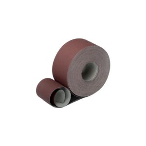 Rouleaux papier abrasif grains oxyde d'aluminium KP222 largeur 115mm Longueur 50m grain 120 - VSM - 151405