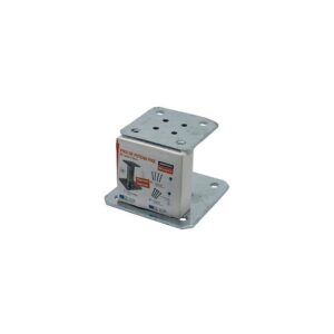 Kit pied de poteau à platine fixe KIT FIX PPA 150, hauteur 150 mm - SIMPSON - 519023