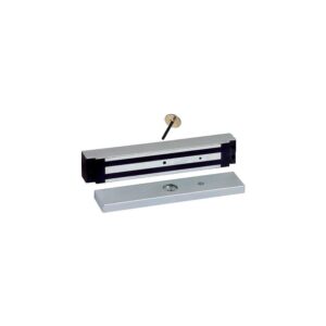 Ventouse électromagnétique à encastrer corps inox en largeur de 35,5 mm 300 kgs 12-24 Volts DC - SEWOSY - 550740