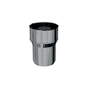Raccord inox poêle/tubage mâle 125 Ø 125/131 - TEN - 684520
