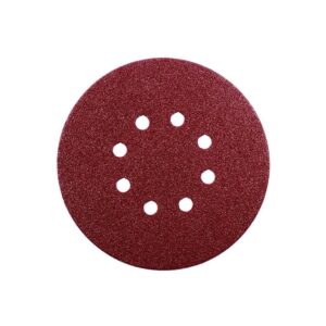 Abrasifs auto-agrippants pour ponceuses excentriques oxyde d'aluminium KP222 perforés 8 trous D150mm Grain 100 Bte de 50 - VSM - 151664