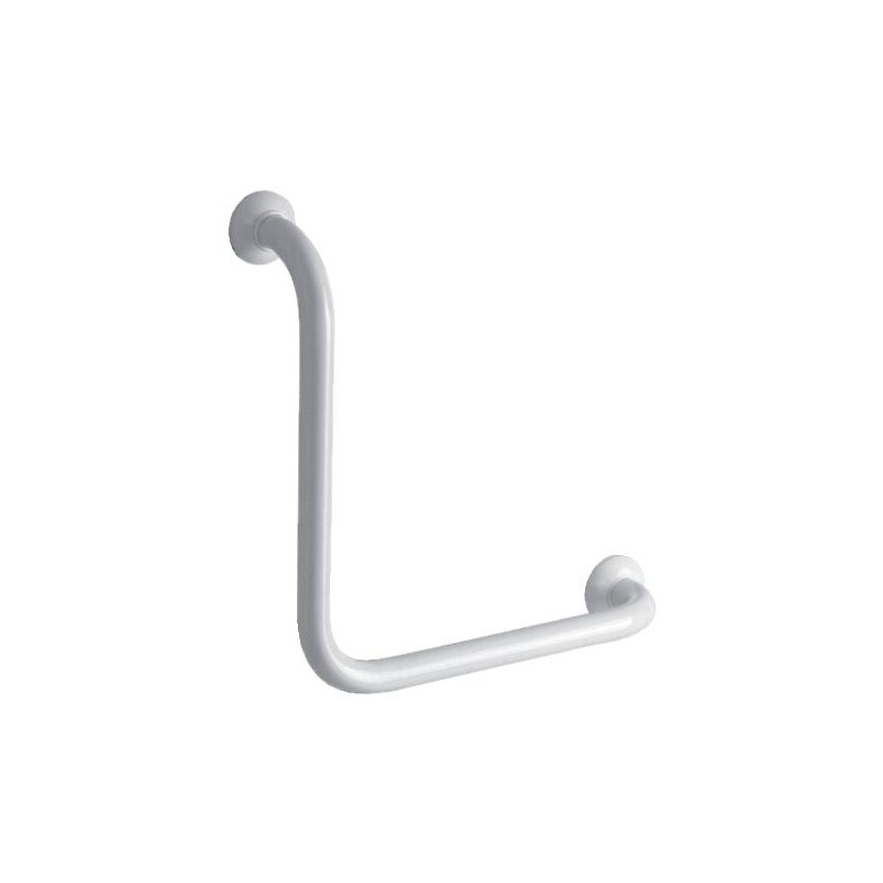 Barre d'angle 90° en aluminium epoxy blanc - PELLET - 731062