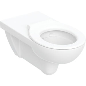 Cuvette WC suspendue rallongée Renova Comfort sans bride avec lunette d'abattant - GEBERIT - 711194