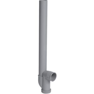 Siphon machine à laver simple YH42C Ø 40 mm gris - NICOLL - 756013
