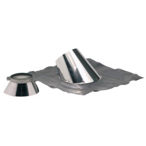 Solin 30/45° Opsinox inox plomb+collet Ø 180/230 - TEN - 778646
