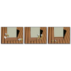 Bande d'étanchéité Aeroform PREMIUM pour chiens assis, cheminées et couverture Alu EPDM 5mx300mm coloris gris anthracite RAL 7016 - SALOLA - 603709