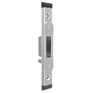 Gâche pour pêne à crochet menuiserie bois jeu de 12 mm axe à 9 mm - FERCO - 559924
