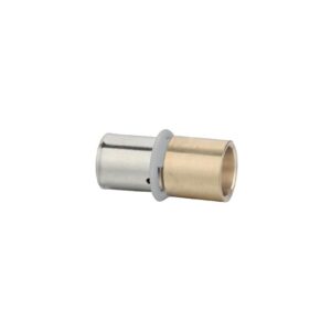 Jonction PER à sertir diamètre 16 Rebun pour raccordement sur tube cuivre diamètre 14 - LEGALLAIS - 111610