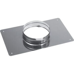 Plaque d'étanchéité inox rectangulaire 300x500 mm Ø 180/186 - TEN - 778562
