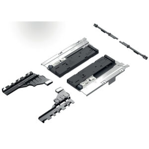Système d'ouverture Push to open pour coulisses Quadro V6 Silent System Atira 50kg - HETTICH - 609883