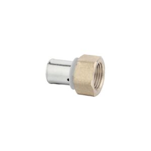 Raccord à sertir PER diamètre 25 Rebun femelle à écrou libre à visser 3/4'' (20x27) - LEGALLAIS - 111421