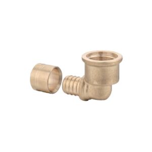 Coude à glissement PER diamètre 20 Rebun femelle à visser 3/4" (20x27) - LEGALLAIS - 114179