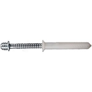 Cheville à frapper Speedplug SPM M7 à collerette fraisée Ø 6x40mm avec patte à vis 7x150, boîte de 200 pièces - DON QUICHOTTE - 618857