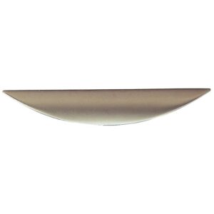 Poignée Elipse entraxe 96 mm zamak nickelé mat aspect inox - - 573168