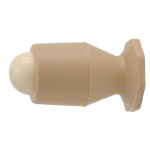 Butoir de plinthe en plastique diamètre 32 en longueur 68 coloris beige - GUITEL HERVIEU - 381305