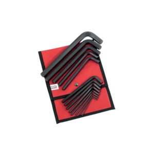 Trousse de 12 clés mâles coudées longues 6 pans 3 à 19 mm - 63-TR13 - SAM outillage - 209197