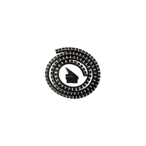 Gaine mange câble Ø 20 mm noir longueur 1,5 mètres - - 360872
