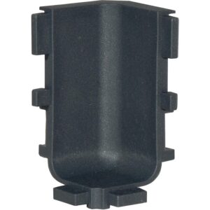 Angle de finition pour profil supérieur Gola - angle 90° rentrant - finition noir mat - SYNERCIA - 226811
