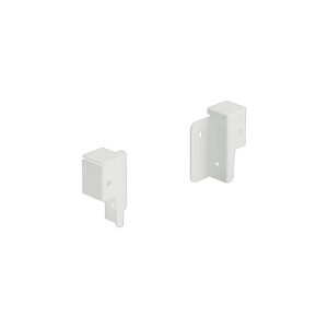 Raccrods de paroi arrière Arcitech - hauteur 78 mm - finition blanc - HETTICH - 585768