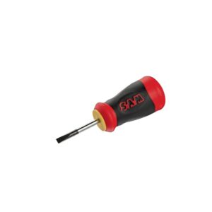 Tournevis bi-matière Tom Pouce Fente électricien 4x25 mm - SAM outillage - 131133