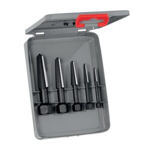 Jeu de 5 extracteurs de vis à double tranchant - Rennsteig - 609127