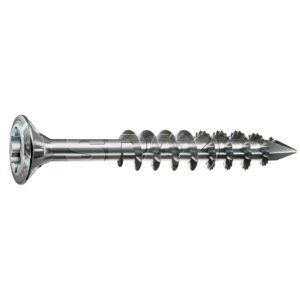 Vis à bois autoperceuse inox A2 tête fraisée bombée crantée torx 4,5X40 boîte de 200 pièces - SPAX - 374935