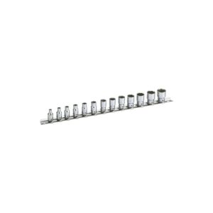 Rack de 13 douilles 1/4'' - SAM outillage - 128144