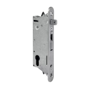 Serrure à larder type Sixtylock pour portail tubulaire de 60 mm, carré de 8 mm, axe 40 mm entraxe 92 mm - LOCINOX - 467133