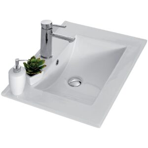 Plan 1 vasque céramique 610x460 mm - NEOVA - 454504