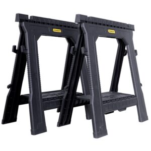 Tréteaux pliables hauteur 810 mm - lot de 2 pièces - STANLEY - 340635