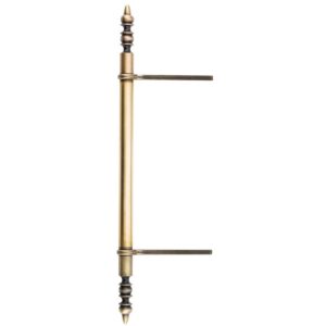 Fiches à lacets dégondables - acier vieux bronze hauteur 488 mm - BROS - 669214