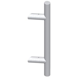 Poignée Diva XXI inox inclinée7635 en Ø 35 x 500 mm intérieure perçée - LA CROISÉE DS - 384049