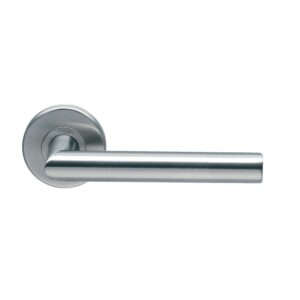 Béquille double inox sur rosace Ligne 19 type V - NORMBAU - 449821