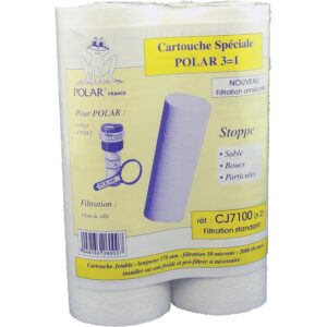 Jeu de 2 cartouches pour station PSD1 - POLAR - 754048