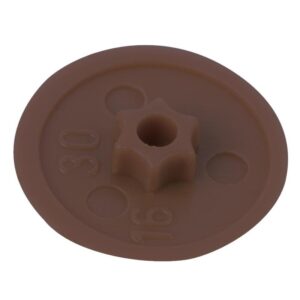 Cache-vis polyéthylène Ar-Mobic II coloris brun, Torx 30, boîte de 100 - LEGALLAIS - 289788