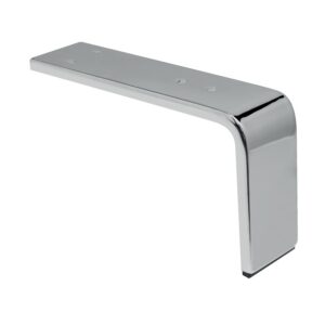 Pieds de meubles design MDN-D4 - hauteur 130 mm - finition chromé - SYNERCIA - 168583