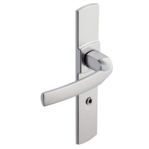 Béquille double sur plaque 195 mm ligne Artis chromé velours condamnation - VACHETTE ASSA ABLOY - 195651
