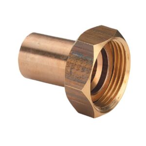 Raccord 2 pièces bronze mâle CU28 écrou 33x42 338534 - VIEGA - 719303