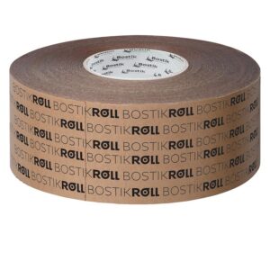 Bande adhésif armé Bostik Roll, largeur 85 mm en rouleau de 50 m - BOSTIK - 629825