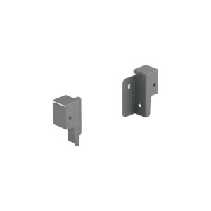 Raccrods de paroi arrière Arcitech - hauteur 78 mm - finition anthracite - HETTICH - 585775