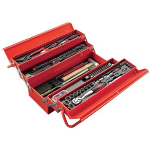 Composition 113 outils avec caisse métal CP-113BOX - SAM outillage - 699280