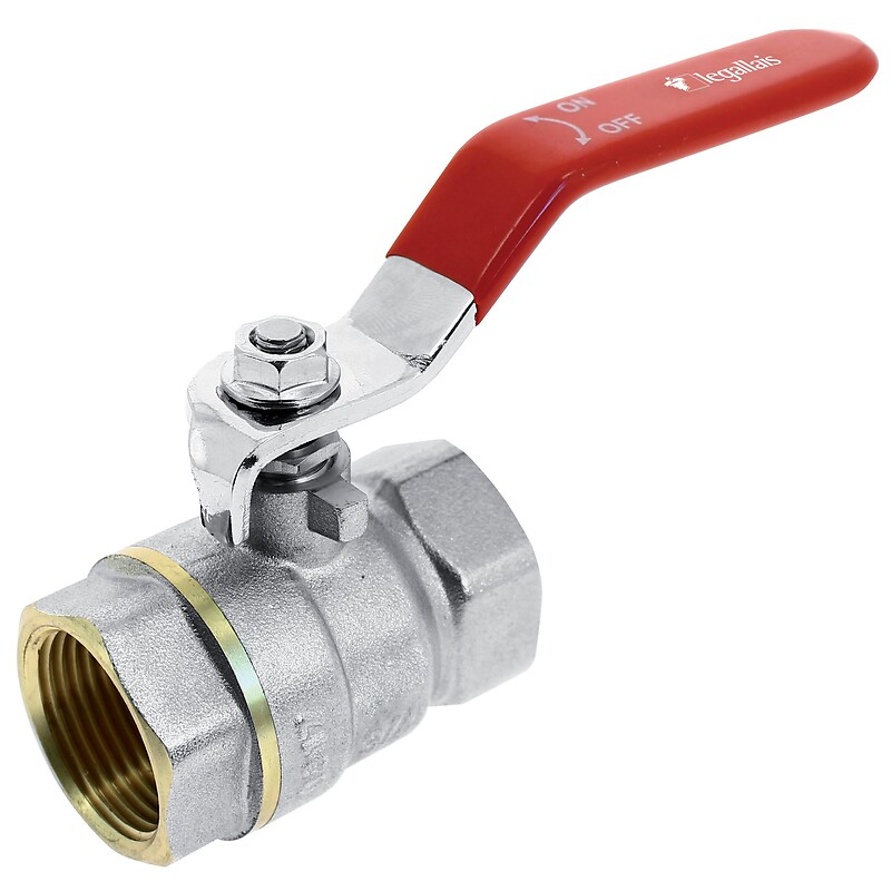 Vanne à boisseau sphérique VAGAR PN32 VAGAR FF40X49 à manette - LEGALLAIS - 582415
