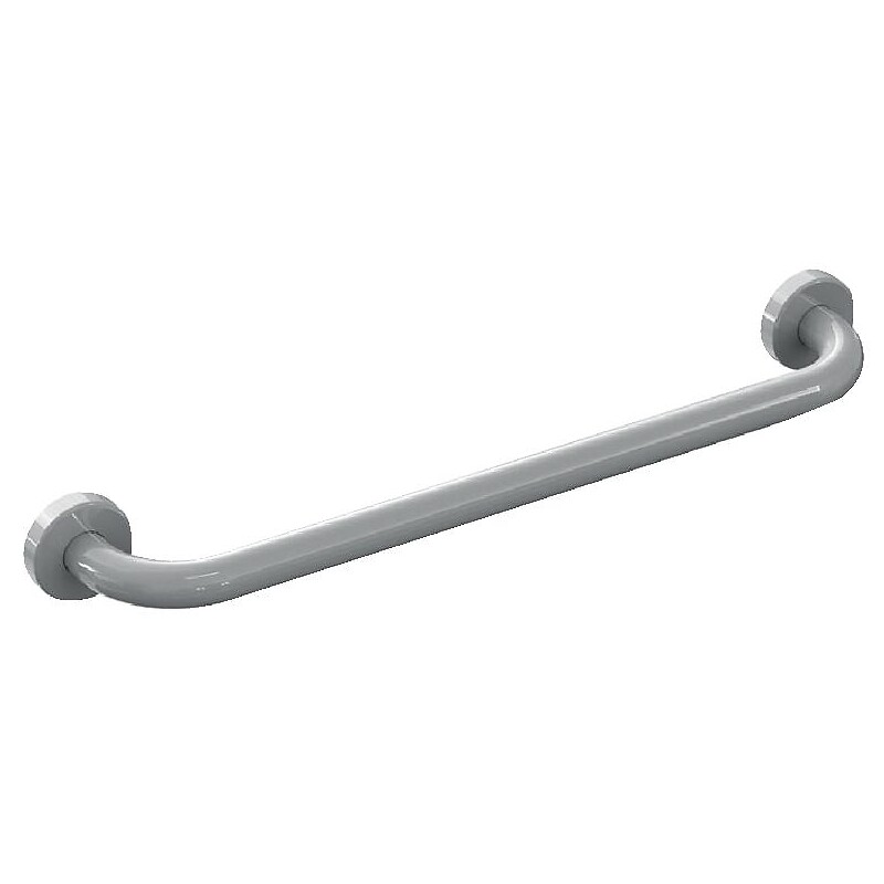 Barre de maintien droite aluminium teinte blanche Bailleron Ø 32 mm à fixations invisibles - longueur 600 mm - LEGALLAIS - 106087