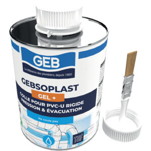 Colle canalisation PVC Gebsoplast 1 litre - GEB - 793820
