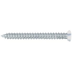 Vis de montage de chassis vitrés tête fraisée blanche Ar-Mobic II acier zingué, torx, 7,5x152 mm en boîte de 100 - LEGALLAIS - 615315