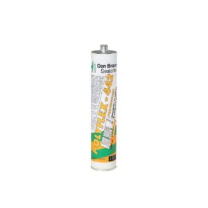Mastic-colles polyuréthane bâtiment Polyflex 442, coloris noir carton de 24 cartouches de 300 ml - DEN BRAVEN - 573973